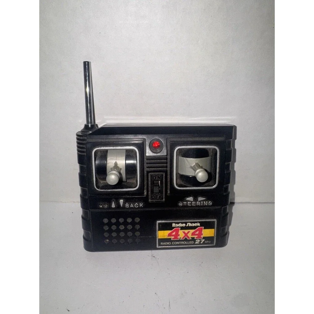 Vintage Radio Shack 4x4 Off Roader RC Truck 27MHz w/ Remote Untested